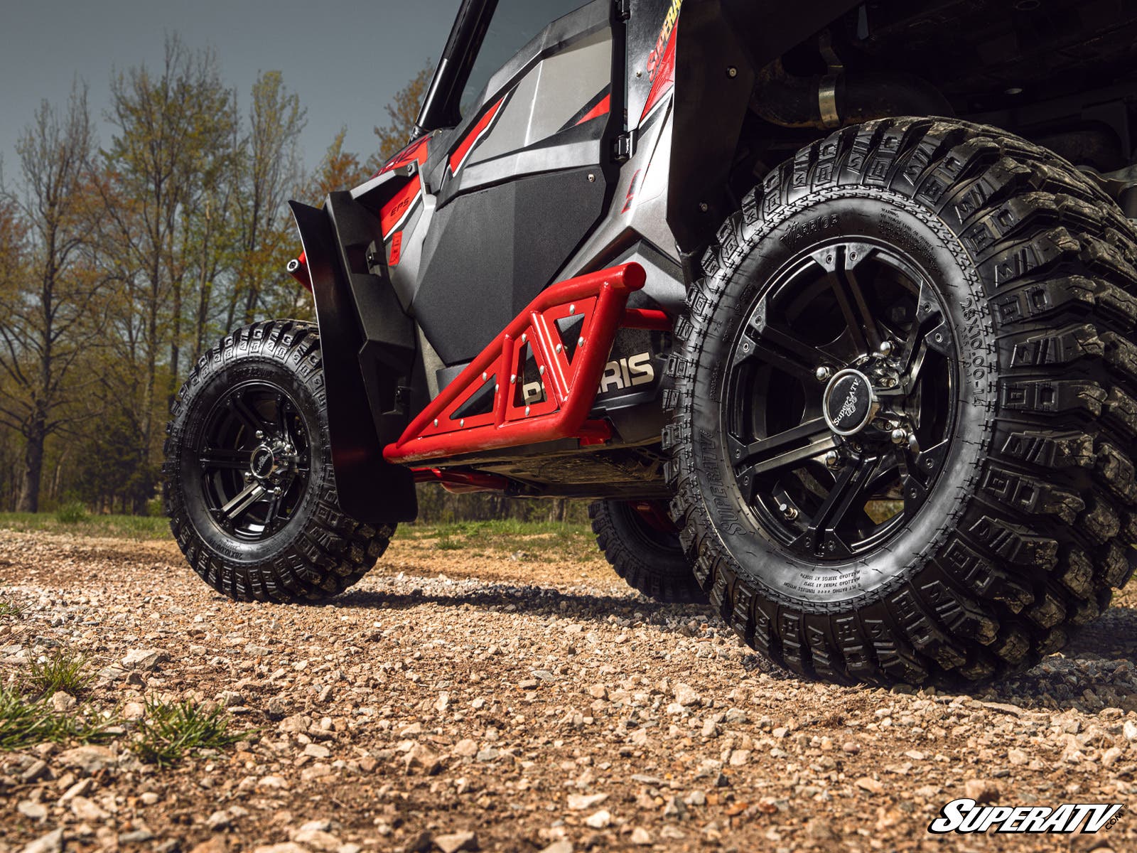 Polaris RZR Trail S 900 Heavy-Duty Tube Rock Sliders - Image 4