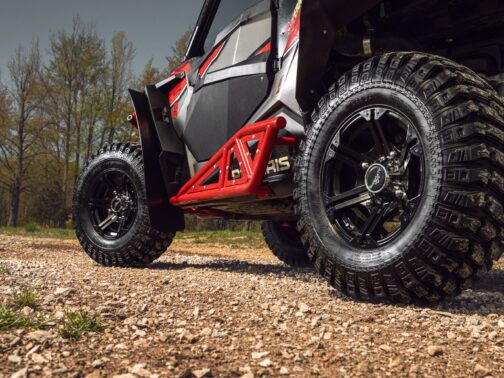 Polaris RZR XP Turbo Heavy-Duty Tube Rock Sliders - Image 6