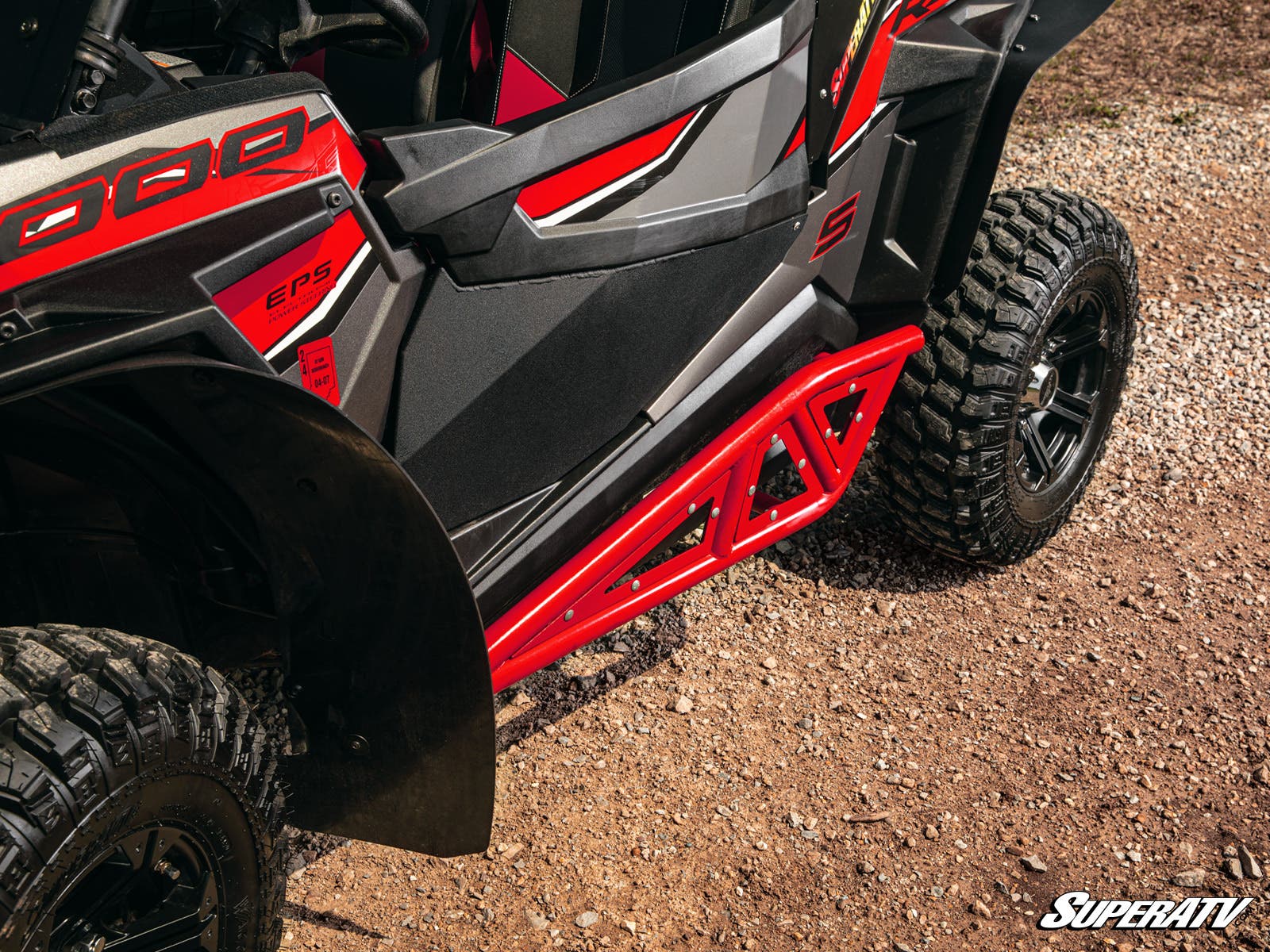 Polaris RZR Trail S 900 Heavy-Duty Tube Rock Sliders - Image 6