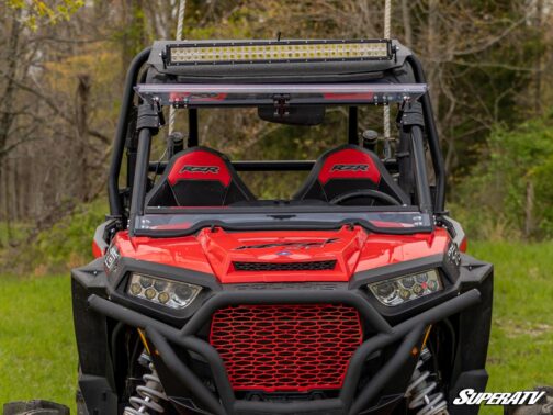Polaris RZR 900 Scratch Resistant Flip Windshield - Image 8