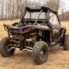 Polaris RZR XP 1000 Rear Vented Windshield - Image 3