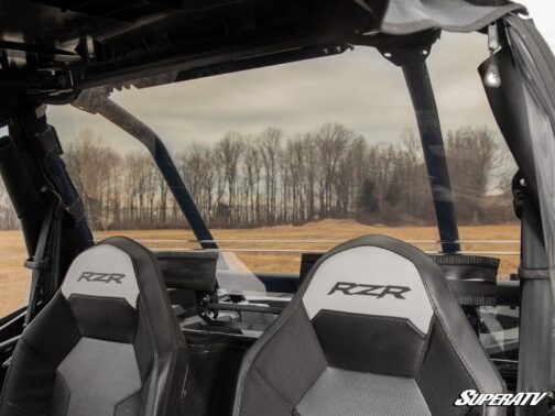 Polaris RZR XP 1000 Rear Vented Windshield - Image 9