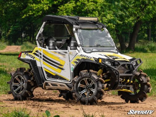 Polaris RZR Scratch Resistant Flip Windshield - Image 5