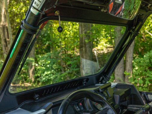 Polaris RZR XP Turbo Glass Windshield - Image 2