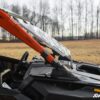 Polaris RZR Pro R Scratch-Resistant Flip Windshield - Image 4
