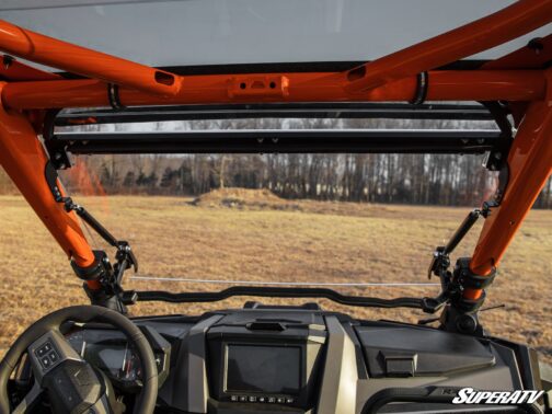 Polaris RZR Pro R Scratch-Resistant Flip Windshield - Image 5