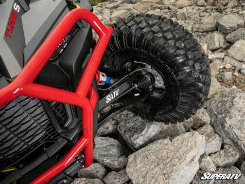 Polaris RZR XP Turbo S Sidewinder A-Arms—1.5" Forward Offset - Image 4