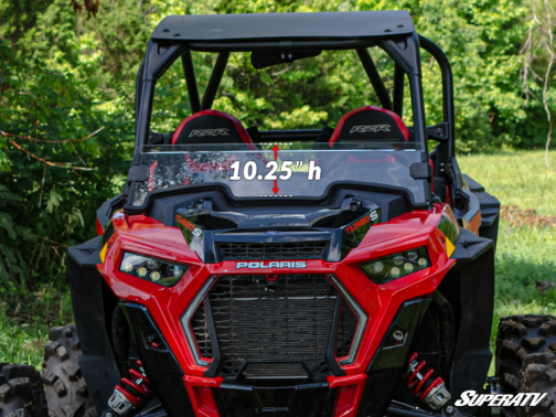 Polaris RZR Turbo S Half Windshield - Image 7