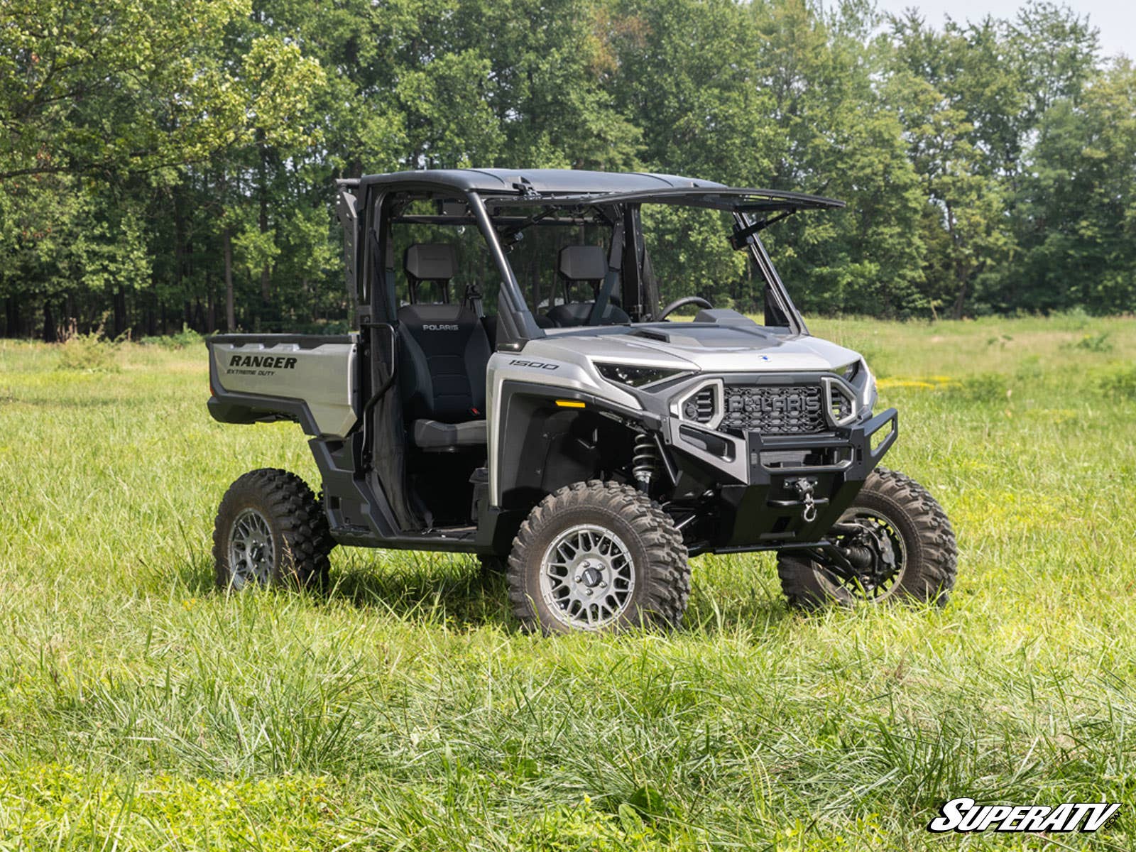Polaris Ranger XD 1500 MaxDrive Power Flip Windshield - Image 4