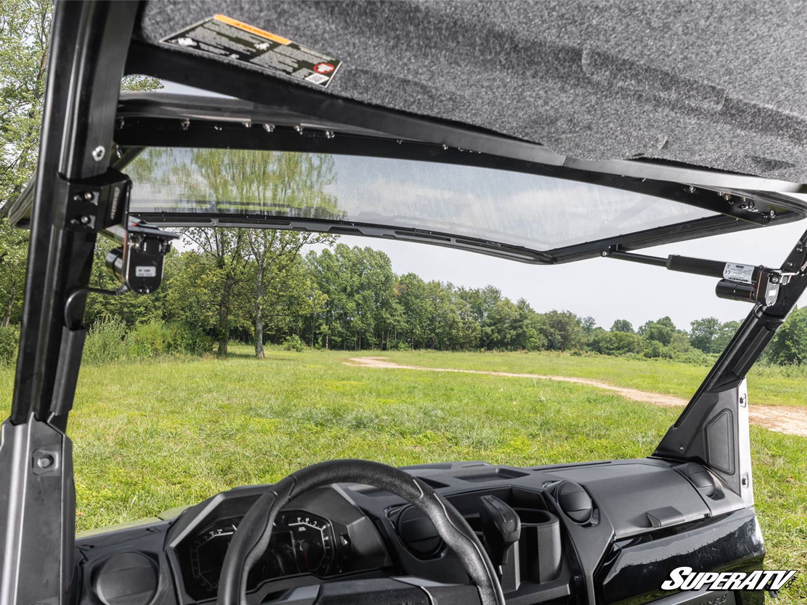 Polaris Ranger XD 1500 MaxDrive Power Flip Windshield - Image 9