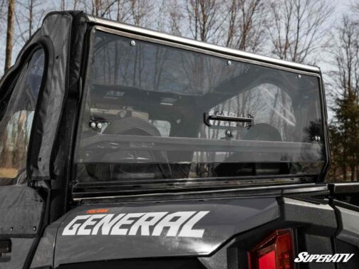 Polaris General XP 1000 Rear Vented Windshield - Image 7