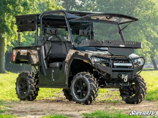 Tracker 800SX Scratch-Resistant Flip Windshield - Image 6