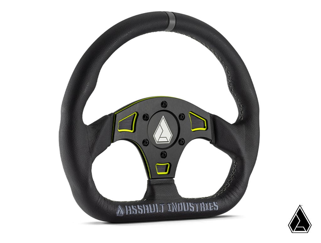 Suede Ballistic "D" UTV Steering Wheel - Image 5