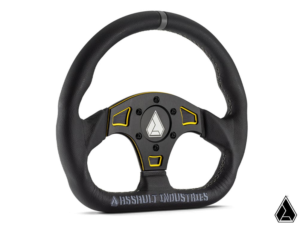 Suede Ballistic "D" UTV Steering Wheel - Image 9