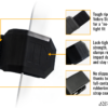 Honda Pioneer 1000 Scratch Resistant Half Windshield - Image 10