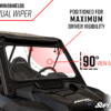 Polaris RZR XP 1000 Glass Windshield - Image 11