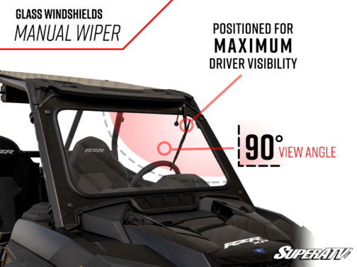Polaris RZR XP 1000 Glass Windshield - Image 11