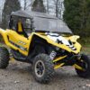 Yamaha YXZ Scratch-Resistant Full Windshield - Image 4