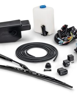 Electric UTV Windshield Wiper Kit for SuperATV MaxDrive Power Flip Glass Windshields