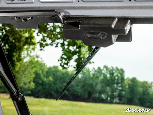Electric UTV Windshield Wiper Kit for SuperATV MaxDrive Power Flip Glass Windshields - Image 4