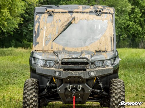 Electric UTV Windshield Wiper Kit for SuperATV MaxDrive Power Flip Glass Windshields - Image 3
