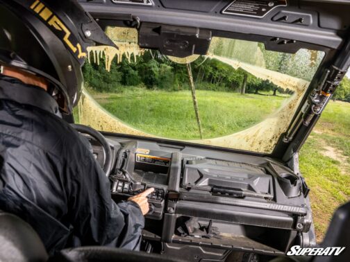 Electric UTV Windshield Wiper Kit for SuperATV MaxDrive Power Flip Glass Windshields - Image 7