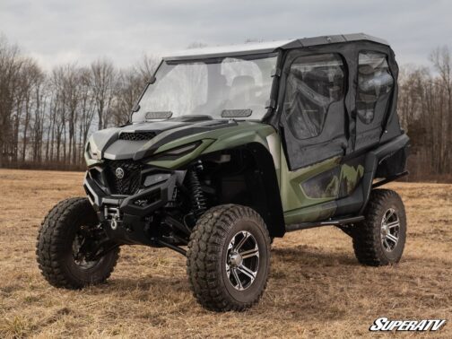 Yamaha Wolverine RMAX Vented Full Windshield - Image 5