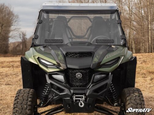 Yamaha Wolverine RMAX Vented Full Windshield - Image 6