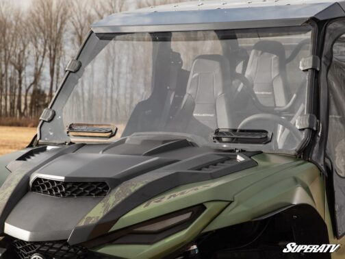 Yamaha Wolverine RMAX Vented Full Windshield - Image 9