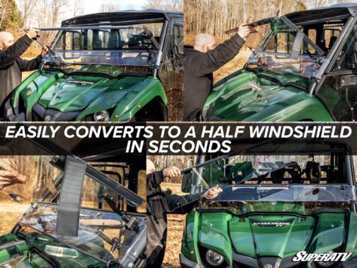 Yamaha Viking 3-in-1 Windshield - Image 9
