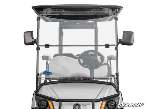 Corsa Blue Yamaha Drive 2 Flip Down Windshield - Image 3