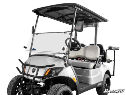 Corsa Blue Yamaha Drive 2 Flip Down Windshield - Image 4