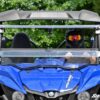 Yamaha Wolverine Scratch Resistant Flip Windshield - Image 2