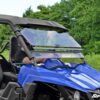 Yamaha Wolverine Scratch Resistant Flip Windshield - Image 3