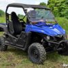 Yamaha Wolverine Scratch Resistant Flip Windshield - Image 4