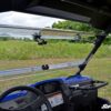 Yamaha Wolverine Scratch Resistant Flip Windshield - Image 6