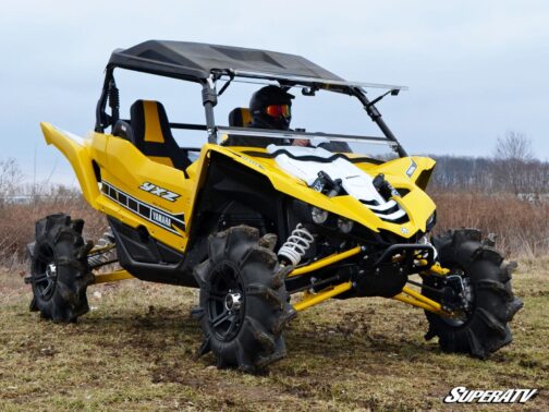 Yamaha YXZ Scratch Resistant Flip Windshield - Image 6
