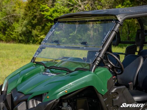 Yamaha Viking Scratch Resistant Flip Windshield - Image 9