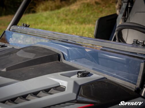 Yamaha Wolverine RMAX Scratch Resistant Flip Windshield - Image 4