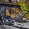 Yamaha Wolverine RMAX Scratch Resistant Flip Windshield - Image 5