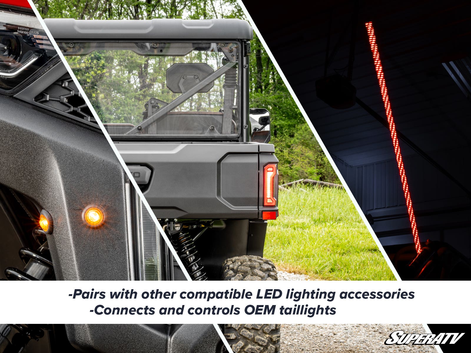 CFMOTO UForce U10 Pro Deluxe Self-Canceling Turn Signal Kit - Image 8