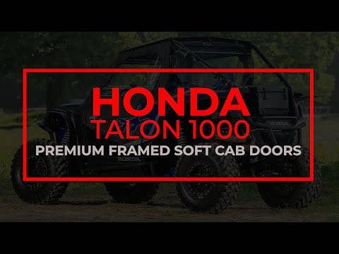 Honda Talon 1000 Primal Soft Cab Enclosure Upper Doors - Image 2