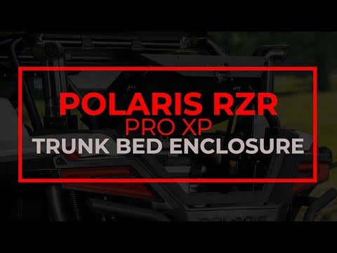 Polaris RZR Pro S Trunk Bed Enclosure - Image 13