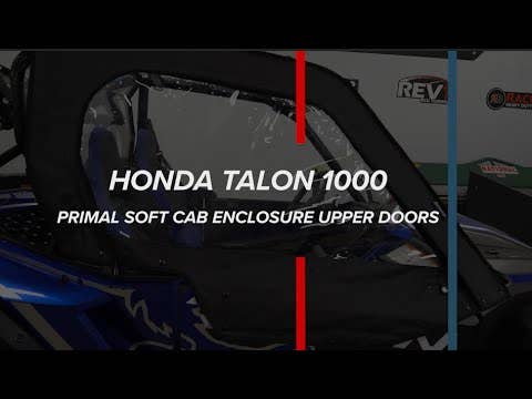 Honda Talon 1000 Primal Soft Cab Enclosure Upper Doors - Image 3