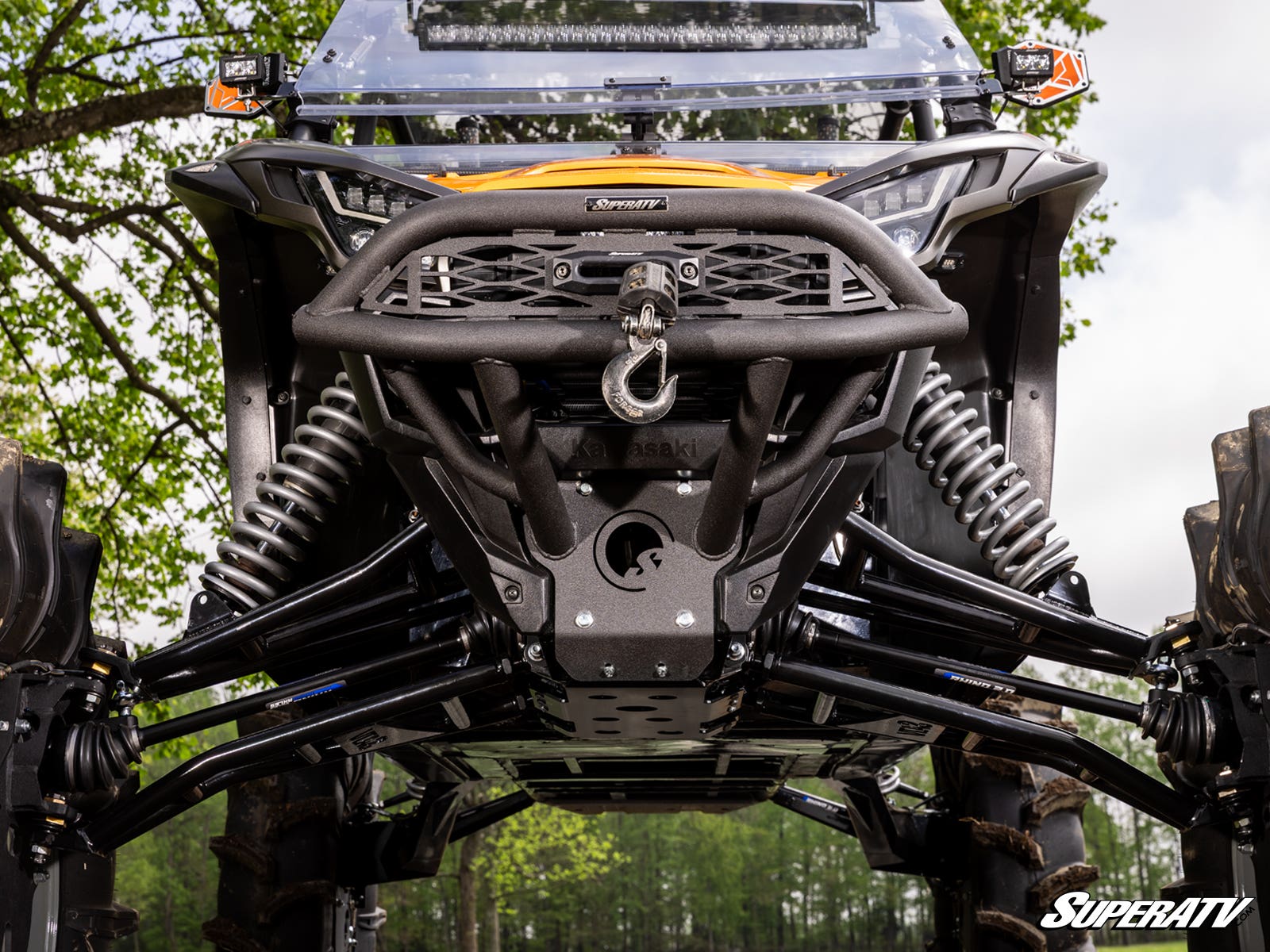 Kawasaki Teryx KRX 1000 Winch-Ready Front Bumper - Image 4