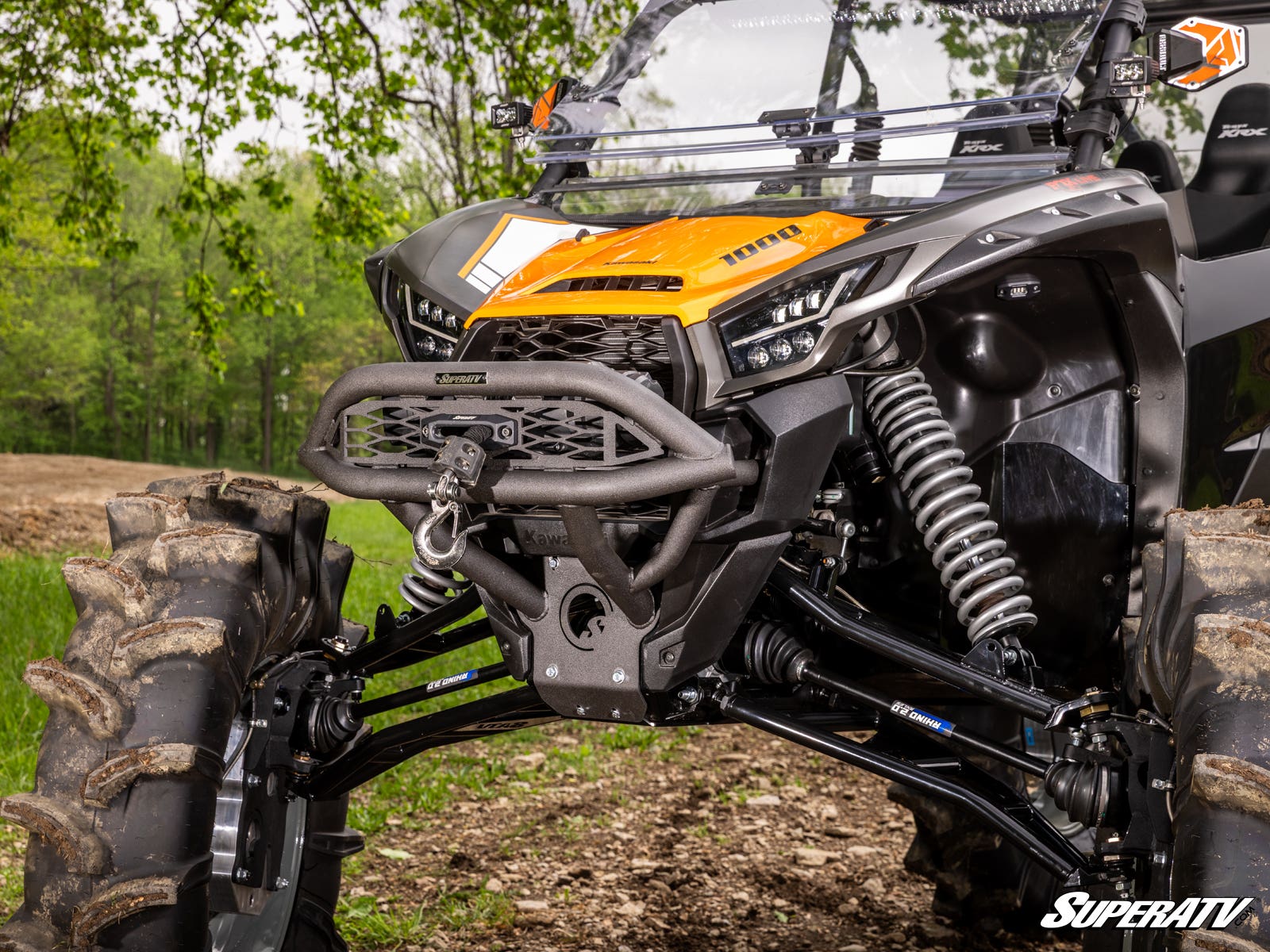 Kawasaki Teryx KRX 1000 Winch-Ready Front Bumper - Image 6