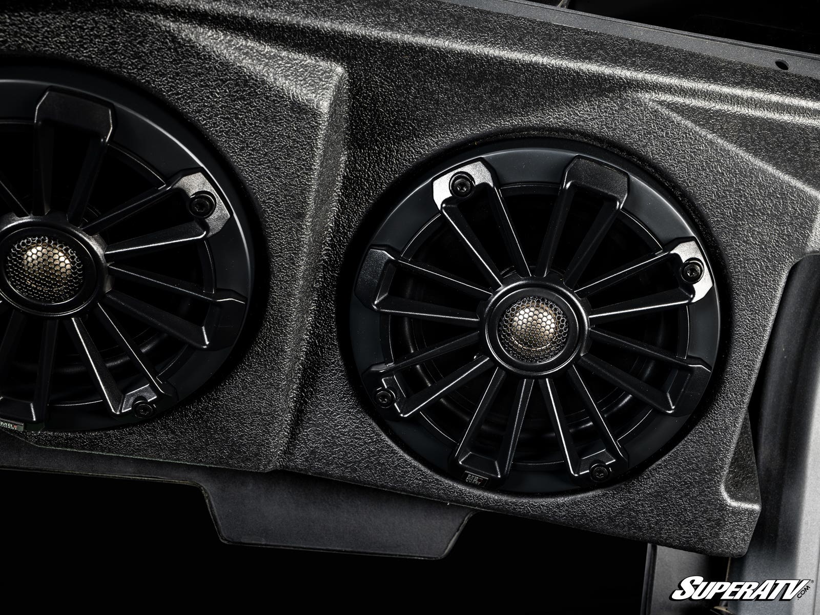 MB Quart 320-Watt Stage 4 Can-Am Defender Tuned Four-Speaker Visor Audio System - Image 4