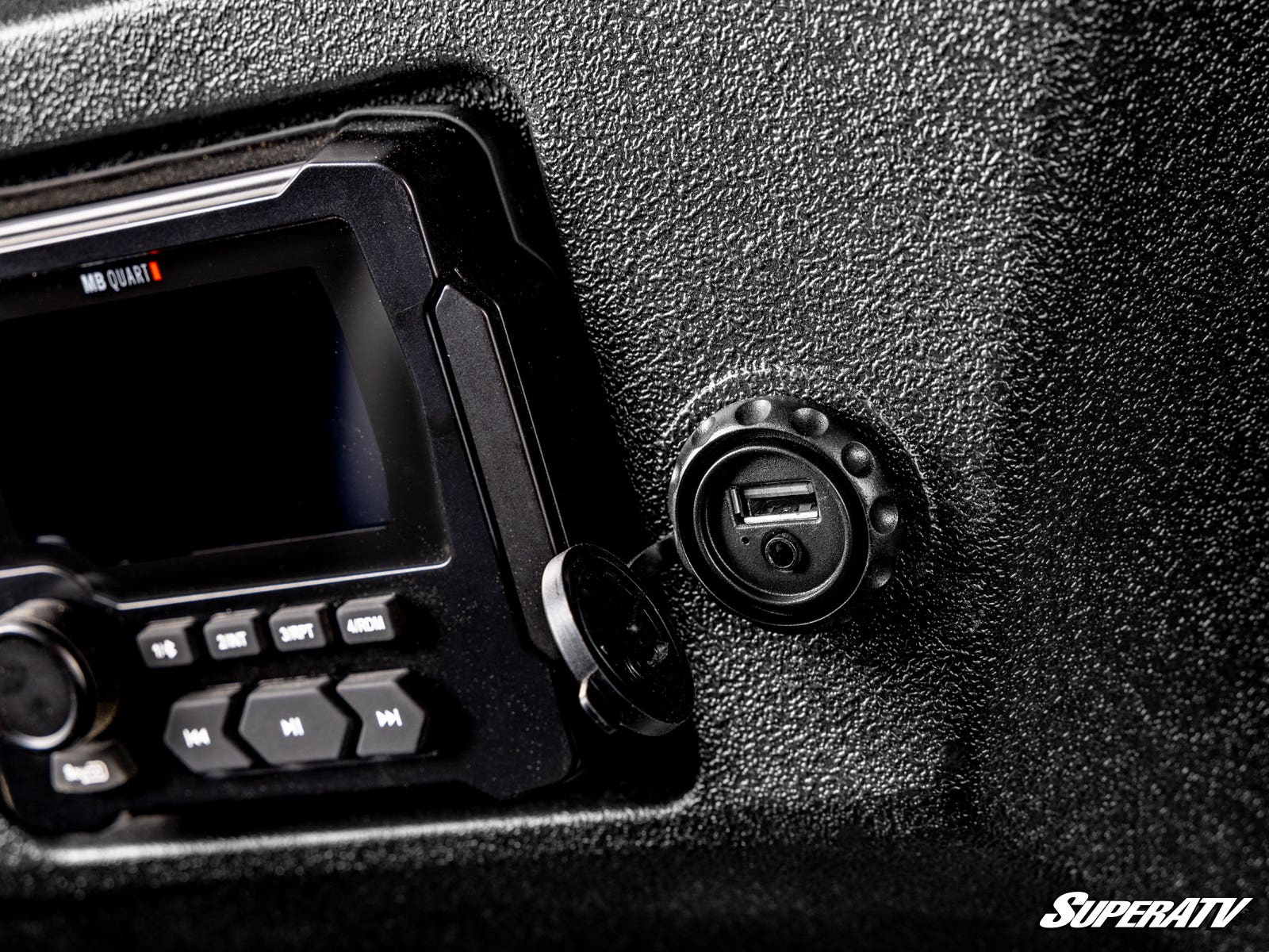 MB Quart 320-Watt Stage 4 Can-Am Defender Tuned Four-Speaker Visor Audio System - Image 5