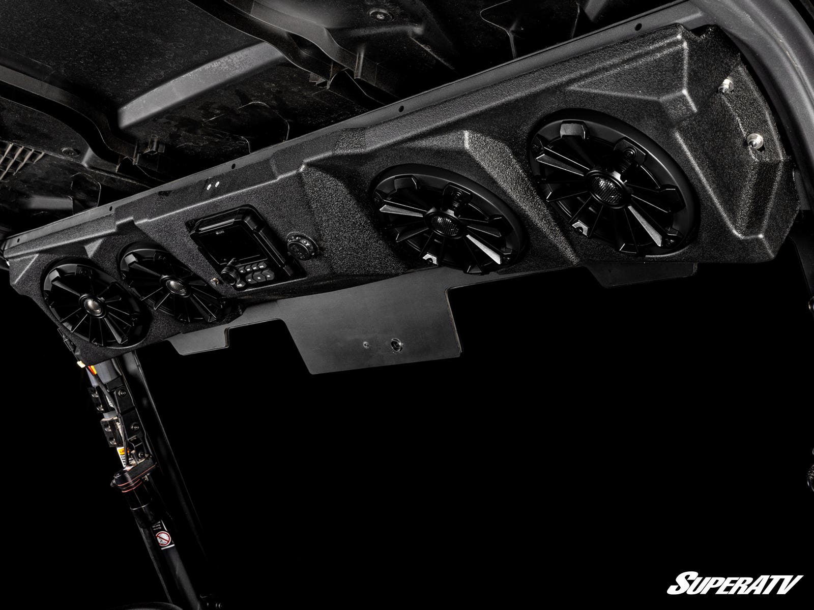 MB Quart 320-Watt Stage 4 Can-Am Defender Tuned Four-Speaker Visor Audio System - Image 7