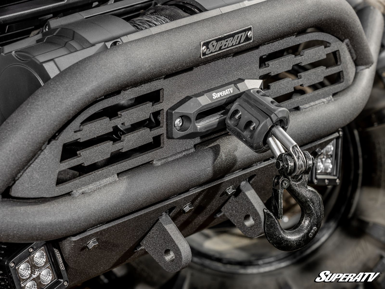 Polaris Ranger 1000 Winch-Ready Low-Profile Front Bumper - Image 8